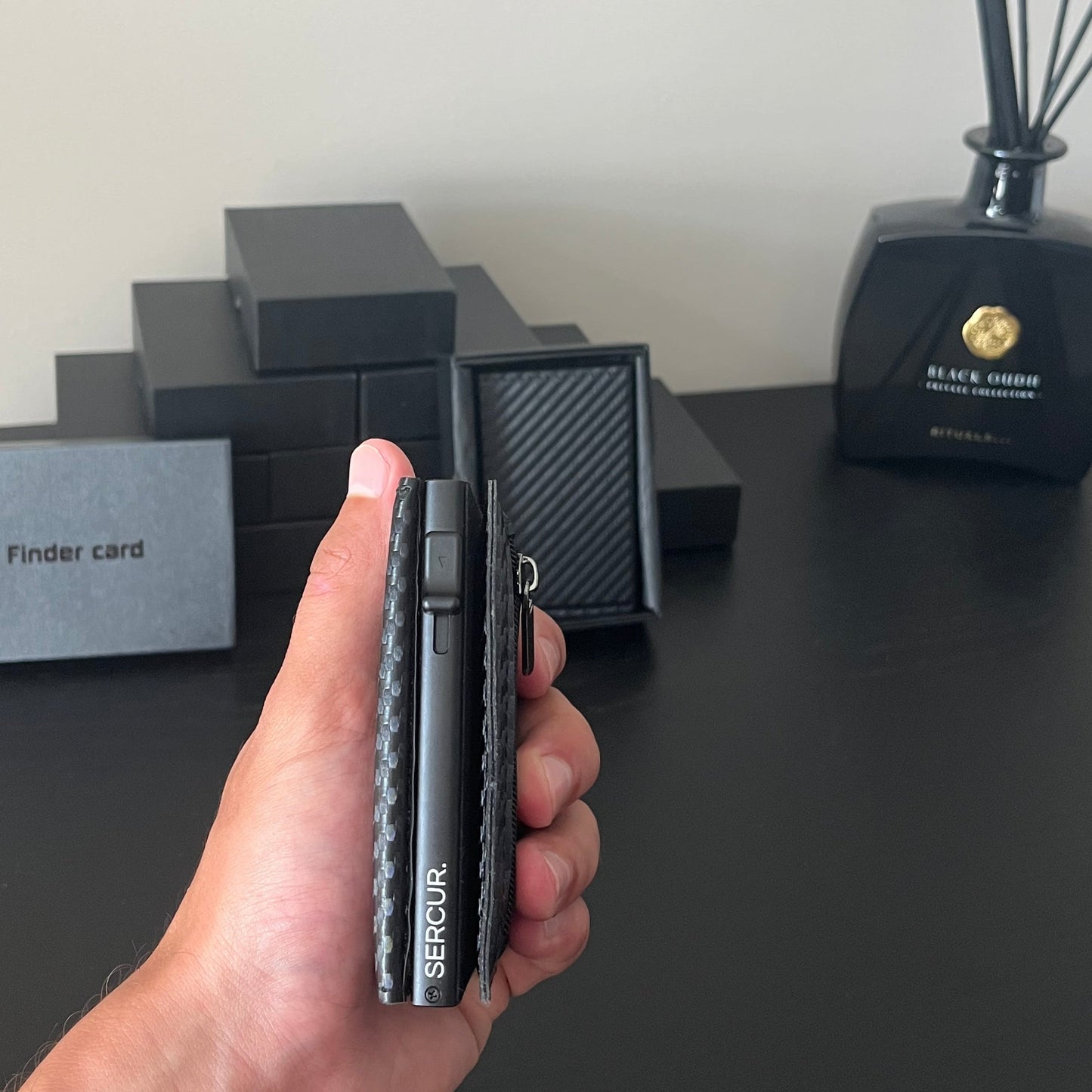 SERCUR CARBON - Slim Wallet