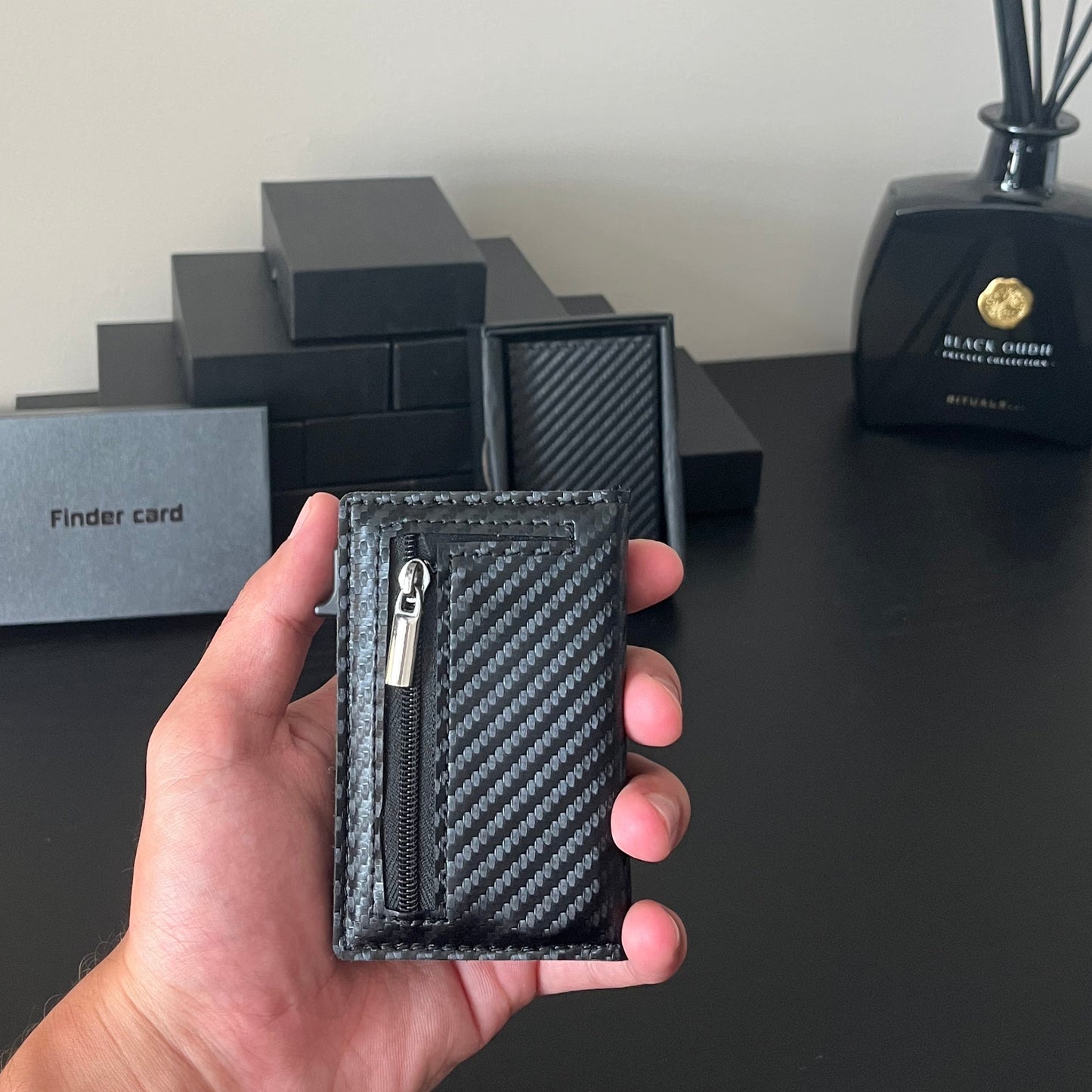 SERCUR CARBON - Slim Wallet
